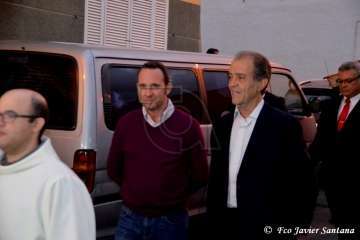  Procesión sin presencia policial en Ojos de Garza (Foto TA)